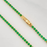 Tennis Bracelet 2.75g / 7 1/2 in / 1.8mm Yellow Gold 18K