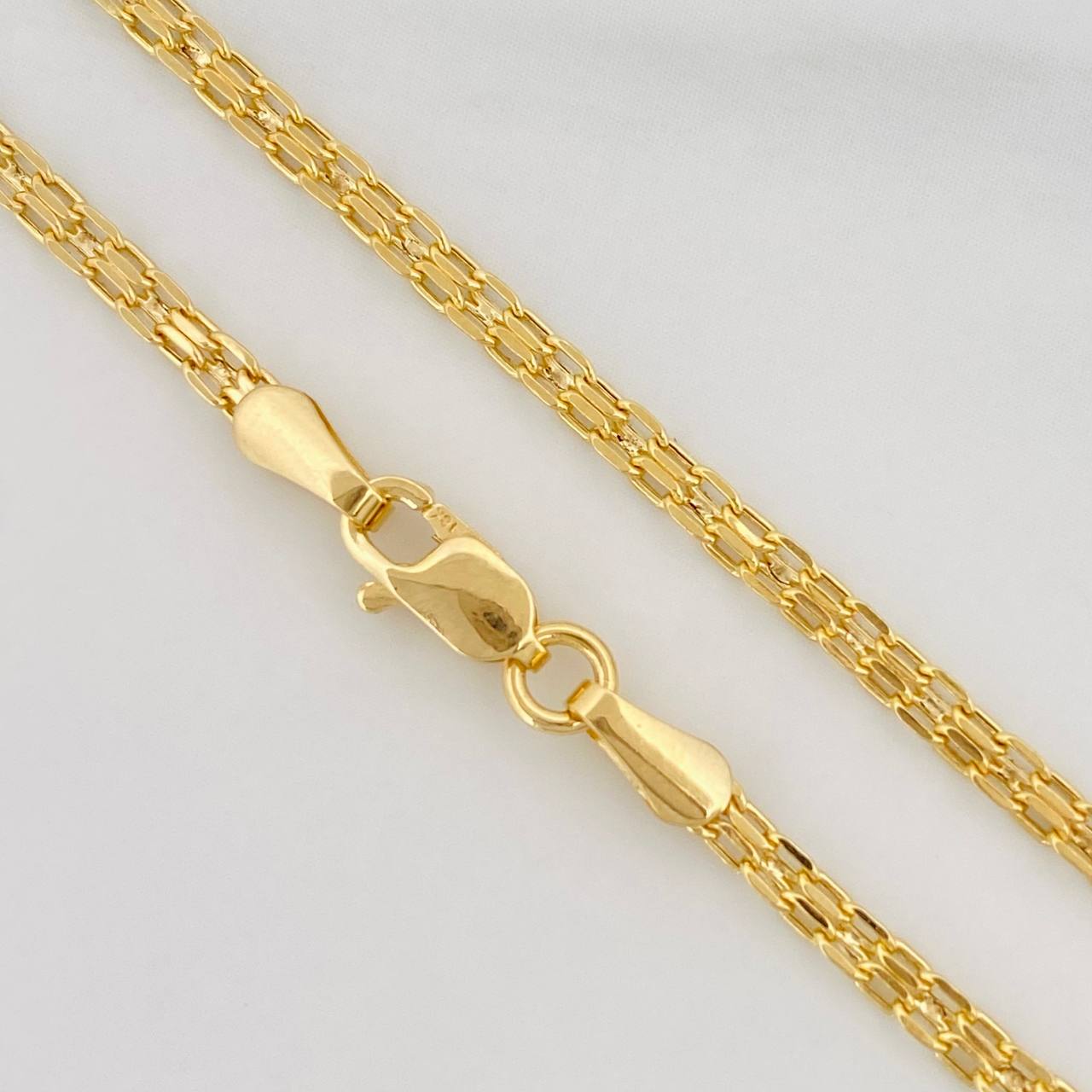 Bismark Bracelet 1.4g / 7 3/4 in / 2.1mm 18K Yellow Gold