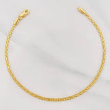 Bismark Bracelet 1.4g / 7 3/4 in / 2.1mm 18K Yellow Gold