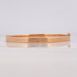 Bracelet Screw Hoop 6.45g / 6 3/4 in / 4mm 18K Rose Gold