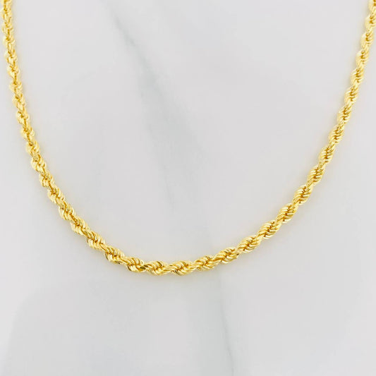 Cadena Lazo 5.9g / 24 in / 2.4mm Oro Amarillo 18K