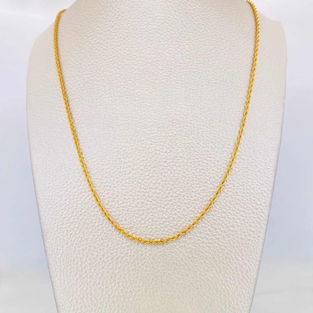 Cadena Lazo 3.55g / 20 in / 2.1mm Oro Amarillo 18K