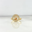 Anillo Rx Circular 2.55gr / T8 / Oro Amarillo 18K *
