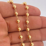 Rosario Virgen De Guadalupe 12.45gr / 23 1/4 in / Oro Amarillo 18K %