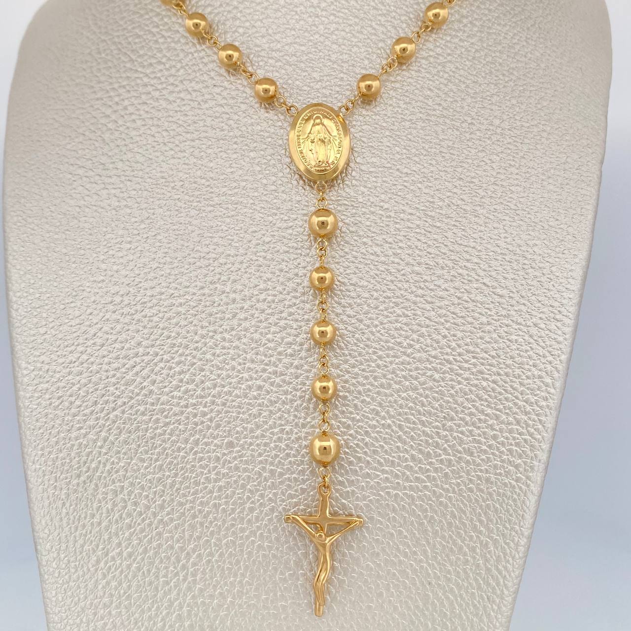 Rosario Virgen De Guadalupe 12.45gr / 23 1/4 in / Oro Amarillo 18K %