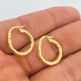 Candongas Sandra 1.7gr / 3/4 in / Oro Amarillo 18K %