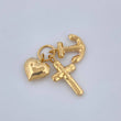 Pendant Tres Gracias 0.85 g / 3/4 in 18K Yellow Gold