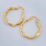 Candongas Bella 2.35gr / 1 in / Oro Amarillo 18K %