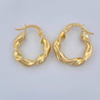 Candongas Deis 1.95gr / 3/4 in / Oro Amarillo 18K %
