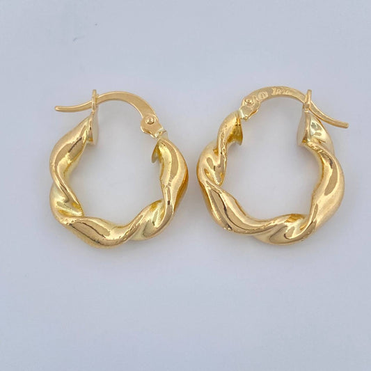 Candongas Deis 1.95gr / 3/4 in / Oro Amarillo 18K %