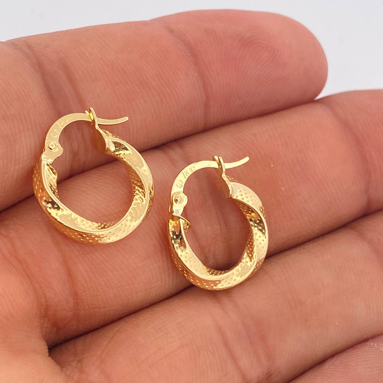 Candongas Yuli 1.65gr / 3/4 in / Oro Amarillo 18K %