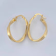 Candongas Clau 2.25gr / 1 in / Oro Amarillo 18K %