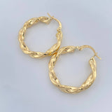 Candongas Milu 3gr / 1 in / Oro Amarillo 18K %