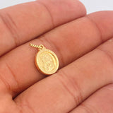 Dije Rostro Cristo 0.95gr / 3/4 in / Oro Amarillo 18K %
