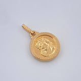 Dije Rostro Cristo 0.95gr / 3/4 in / Oro Amarillo 18K %