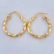 Candongas Kari 2.2gr / 1 in / Oro Amarillo 18K %