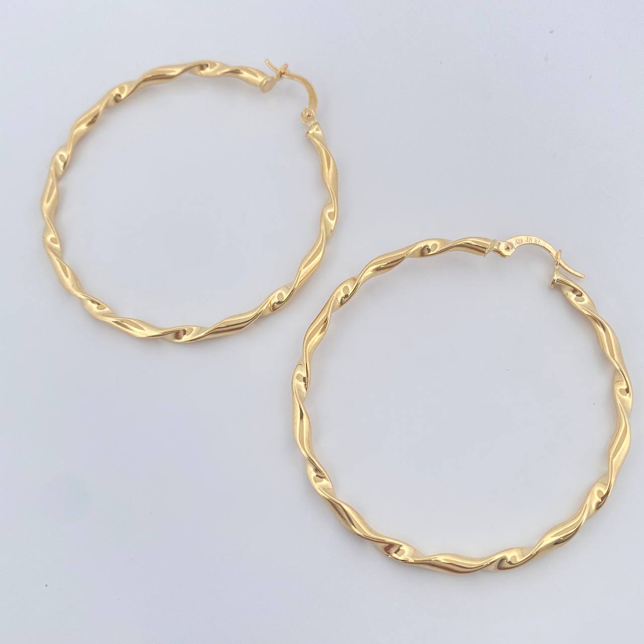 Candongas Amber 3.05gr / 2 in / Oro Amarillo 18K %