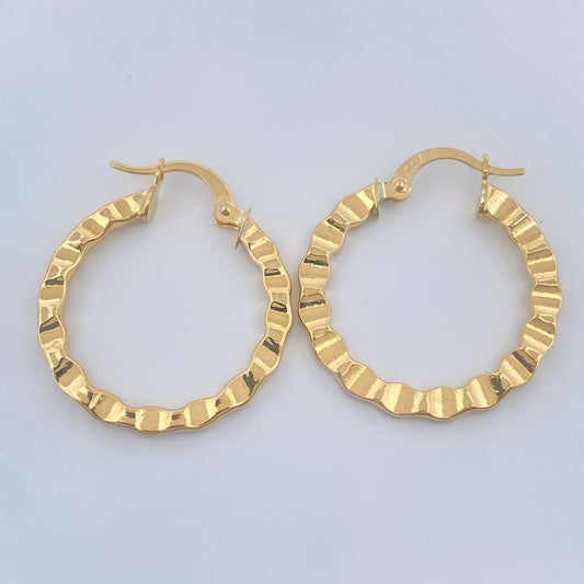 Candongas Said 1.8gr / 1 in / Oro Amarillo 18K %