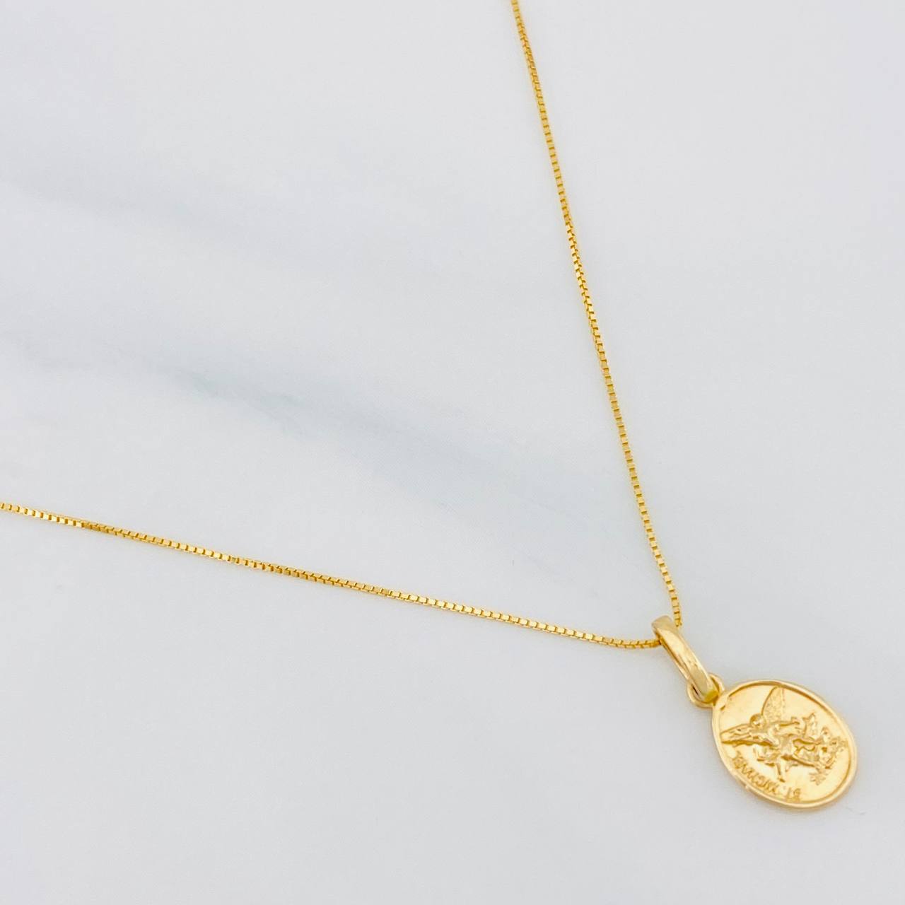 Set Chain 45 + Yellow Gold Pendant / 1.7g / 20 in 18K Yellow Gold