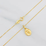 Set Chain 45 + Yellow Gold Pendant / 1.7g / 20 in 18K Yellow Gold