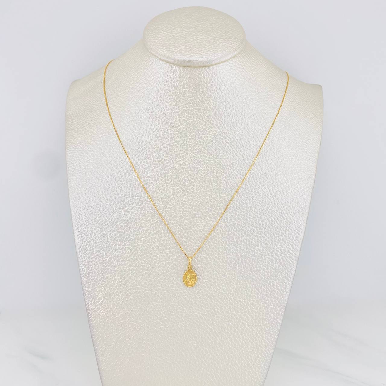 Set Chain 45 + Yellow Gold Pendant / 1.7g / 20 in 18K Yellow Gold