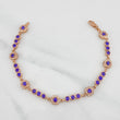Bracelet Halo Tennis 9.4g / 7 in / 4.05mm 18K Rose Gold