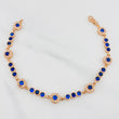 Bracelet Halo Tennis 8.85g / 7 in / 4.06mm 18K Rose Gold