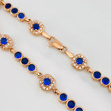 Bracelet Halo Tennis 8.85g / 7 in / 4.06mm 18K Rose Gold