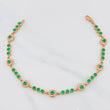 Bracelet Halo Tennis 10.25g / 8 1/4 in / 4.08mm Rose Gold 18K