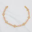 Bracelet Halo Tennis 9.4g / 7 in / 4mm Yellow Gold 18K