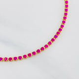 Tennis Bracelet 4.5g / 6 3/4 in / 2.2mm 18K Yellow Gold