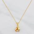 Classic Link Chain Knot 1.65g / 17 3/4 in / 0.6mm Three Golds 18K