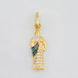 Pendant San Judas 1.1g / 1 in Three Golds 18K
