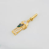 Pendant San Judas 1.1g / 1 in Three Golds 18K