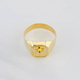Cross Ring 3.75g / Size 12 Yellow Gold 18K