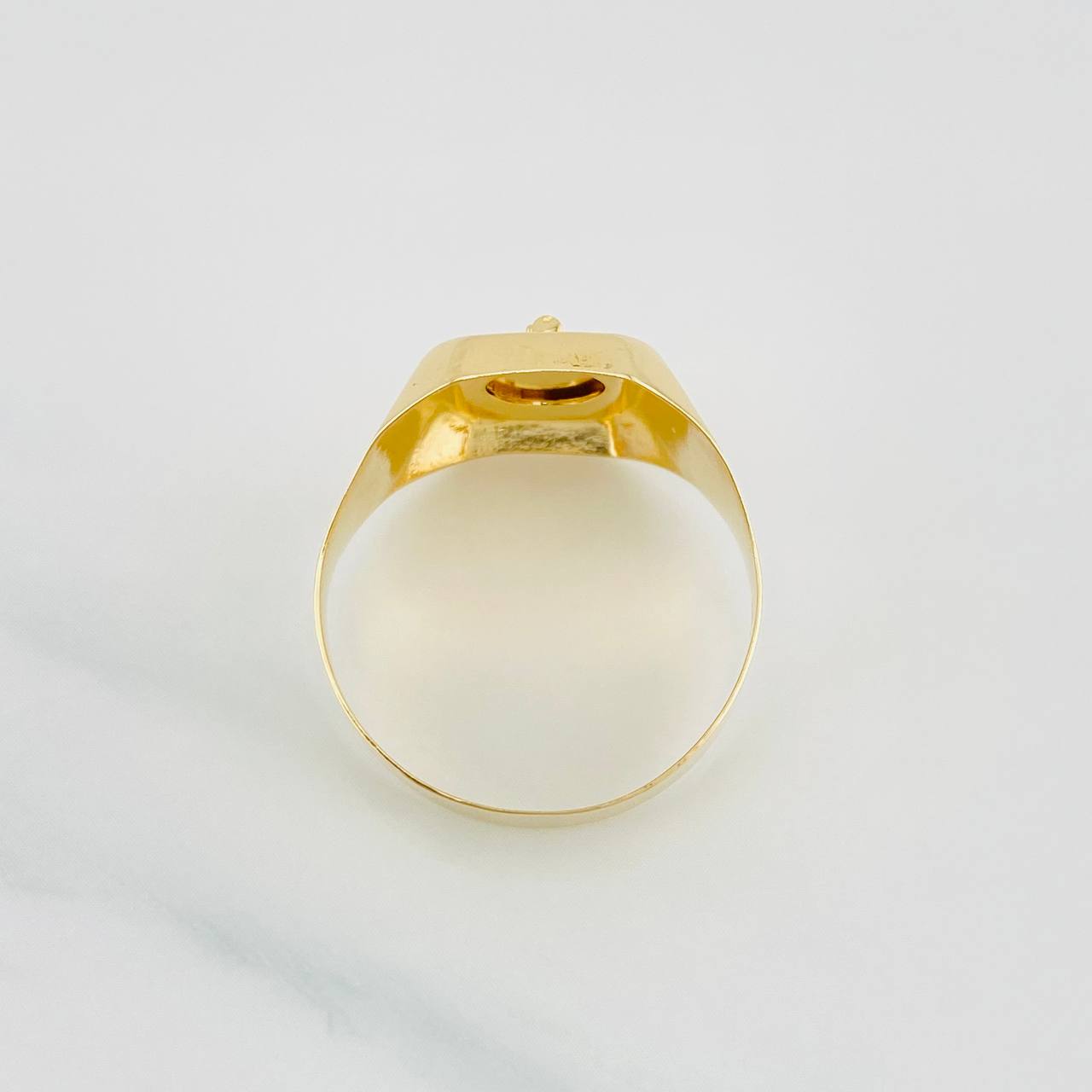 Cross Ring 3.75g / Size 12 Yellow Gold 18K