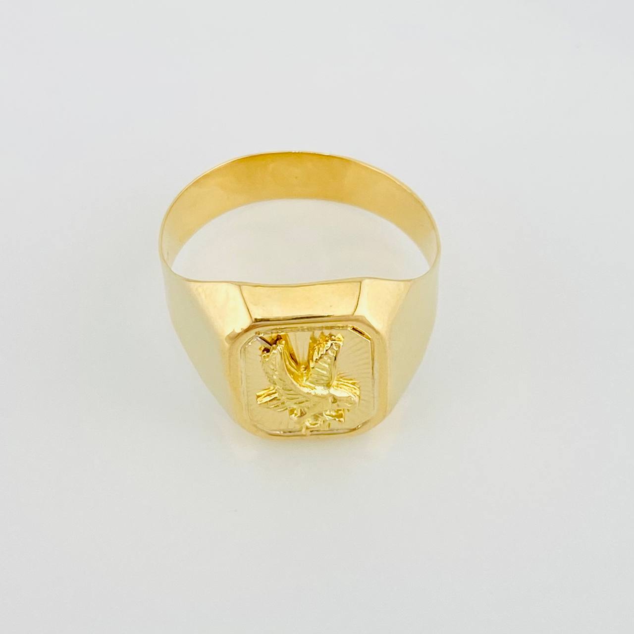 Eagle Ring 3.9g / Size 10 3/4 Yellow Gold 18K