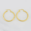 Hoop Earrings Megan 1.95g / 1 in Yellow Gold 18K