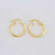 Hoop Earrings Lola 1.1g / 3/4 in Yellow Gold 18K