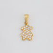 Pendant Bear Ts 0.95g / 3/4 in Yellow Gold 18K