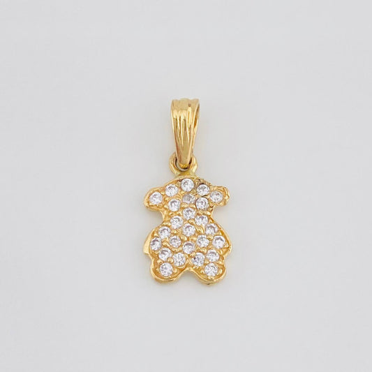 Dije Oso Ts 0.95g / 3/4 in Oro Amarillo 18K