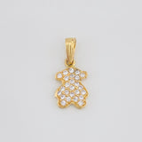 Pendant Bear Ts 0.95g / 3/4 in Yellow Gold 18K