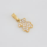 Pendant Bear Ts 0.95g / 3/4 in Yellow Gold 18K