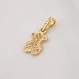 Pendant Bear Ts 0.85g / 3/4 in Yellow Gold 18K