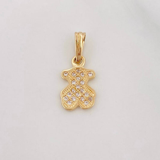 Dije Oso Ts 0.85g / 3/4 in Oro Amarillo 18K
