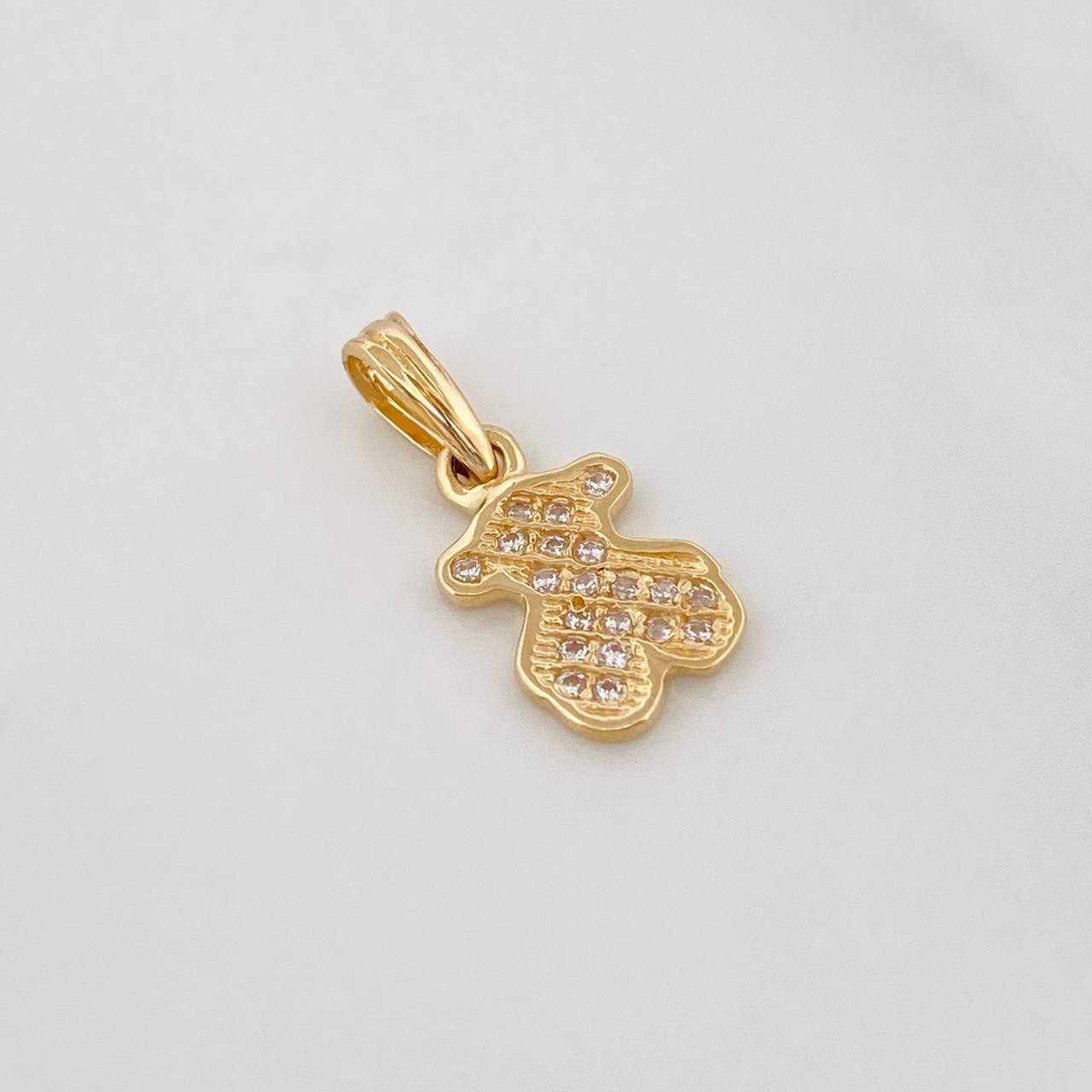 Pendant Bear Ts 0.85g / 3/4 in Yellow Gold 18K