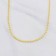 Cadena Militar Media Luna 11.3g / 20 in / 3mm Oro Amarillo 18K