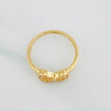 Infinity Ring 1.85g / Size 6 1/4 Yellow Gold 18K