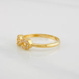 Infinity Ring 1.85g / Size 6 1/4 Yellow Gold 18K