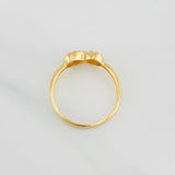 Infinity Ring 1.85g / Size 6 1/4 Yellow Gold 18K